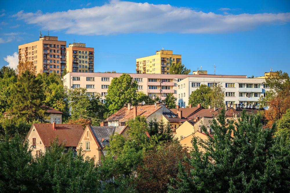Cieszyn, widok na Liburnie (fot. W. Wandzel)